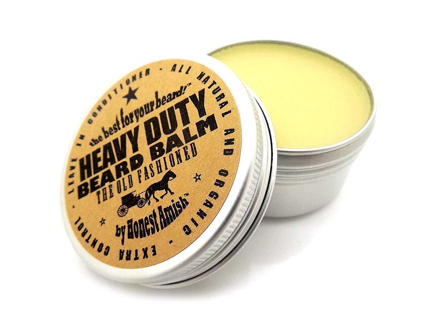 Honest Amish Honest Amish - Heavy Duty Beard Balm - 2 Ounce - Beard Conditioner