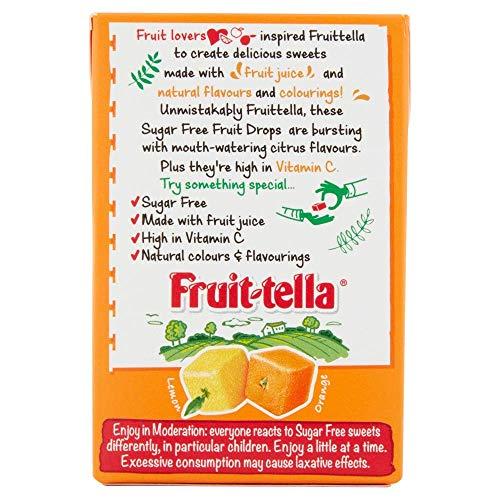 Fruit-tella Fruit-Tella Sugar Free Fruit Drops Citrus Pouch, 45 g
