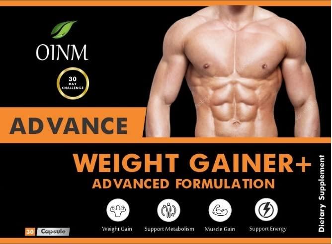 OMNI BEAUTY OINM ADVANCE Weight Gainer + 30 Capsule (Advance Formulation) Ayurvedic Medicine for Boys Girls