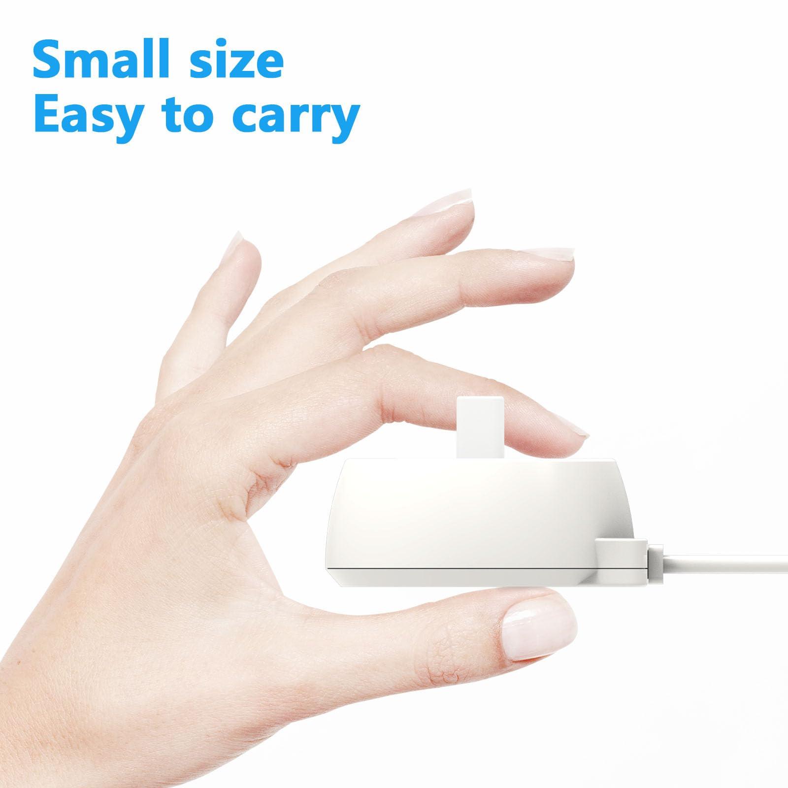 HOUTQPLE Oral B Charger for Electric Toothbrush Replacement Charger Base, Oral B Braun Charger for Oral B Pro 1000 2000 2500 3000 3709 3728 3757 5000 7000 7500/Genius/IO Series 3 4 5 6- Inductive Power Cord