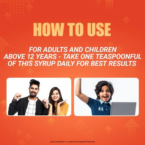 Cipla Cipla Maxirich Multivitamin Syrup | Boosts Immunity | Powerhouse of Vitamins & Minerals | 200 ml (Pack of 1)