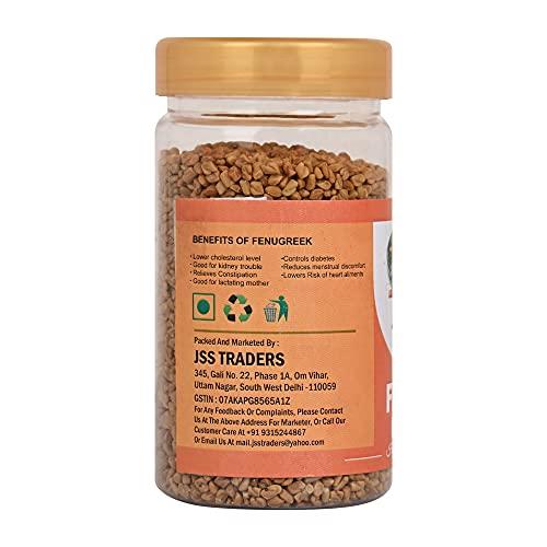 Avlokan Avlokan Natural Fenugreek (Maithili Dana) | Strong Spicy Flavor (Pack of 2 x 100 g)