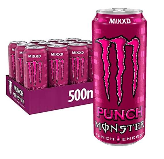 Generic Monster Energy Mixxd Punch Energy Drink - 6 Pack, 6 x 500 (IMPORTED)