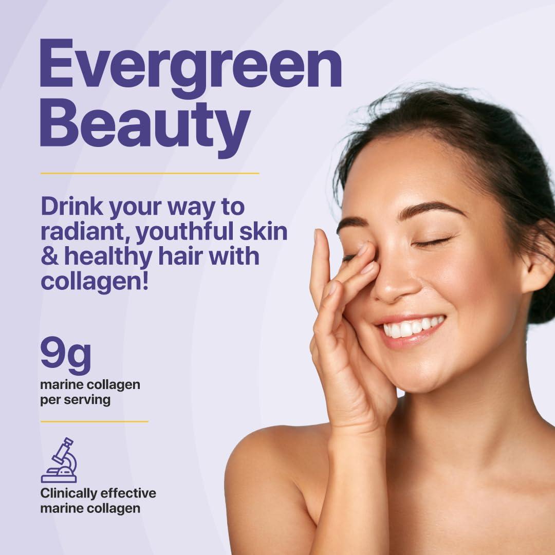 Nature's Island Nature's Island Skin Glow Collagen Powder (Mango, 250g) , Marine Collagen Supplements for Women & Men With Biotin, Vitamin A, C, E, Hyaluronic Acid, for Glowing Skin, Anti Ageing, Firmness, Elasticity, Healthy Hair and Nails.