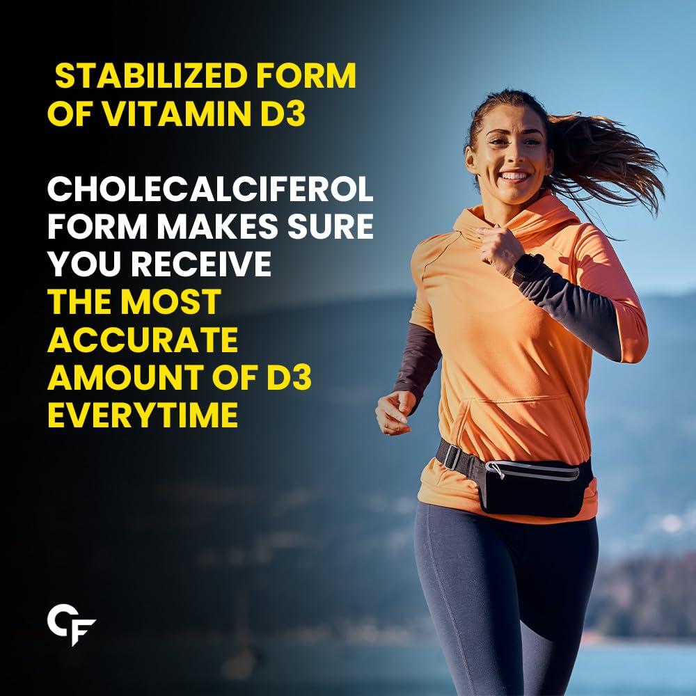 Carbamide Forte Carbamide Forte Vitamin D3 2000IU | Vitamin D Tablets for Bone & Immune Health | D3 supplement -Cholecalciferol | Vitamin D3 Tablets for Women & Men | Raspberry Flavour - 90 Tablets