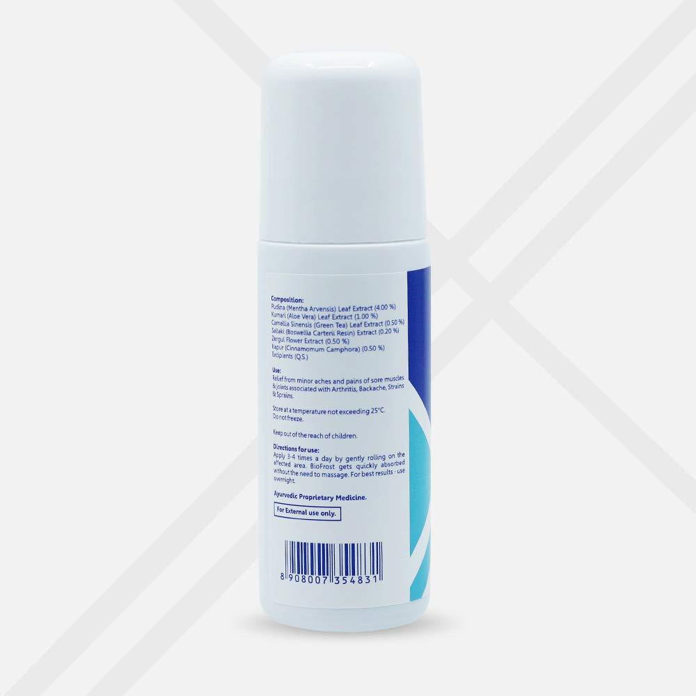 BioFROST BioFrost Cold Therapy Roll on Gel - Odour Free Non Greasy - 75 Gm