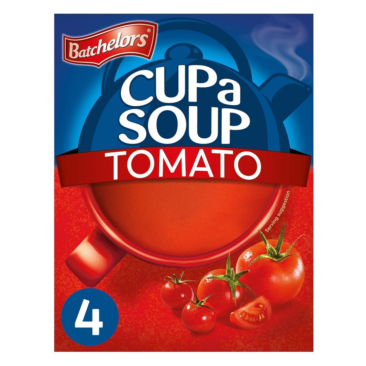 Generic Batchelors Cupa Soup perfect for a light lunch Smooth And Delicious Tomato Soup 4 Sachets 93gm (Pack Of 2)
