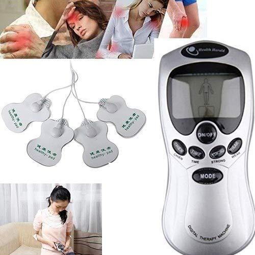 MICRONE MICRONE Digital Therapy Machine Full Body Massager Acupuncture Machine Electric Therapy Pulse Muscle Relax Massager & Meridian Meridian Therapy (4 Pads) Massager Digital Therapy Machine