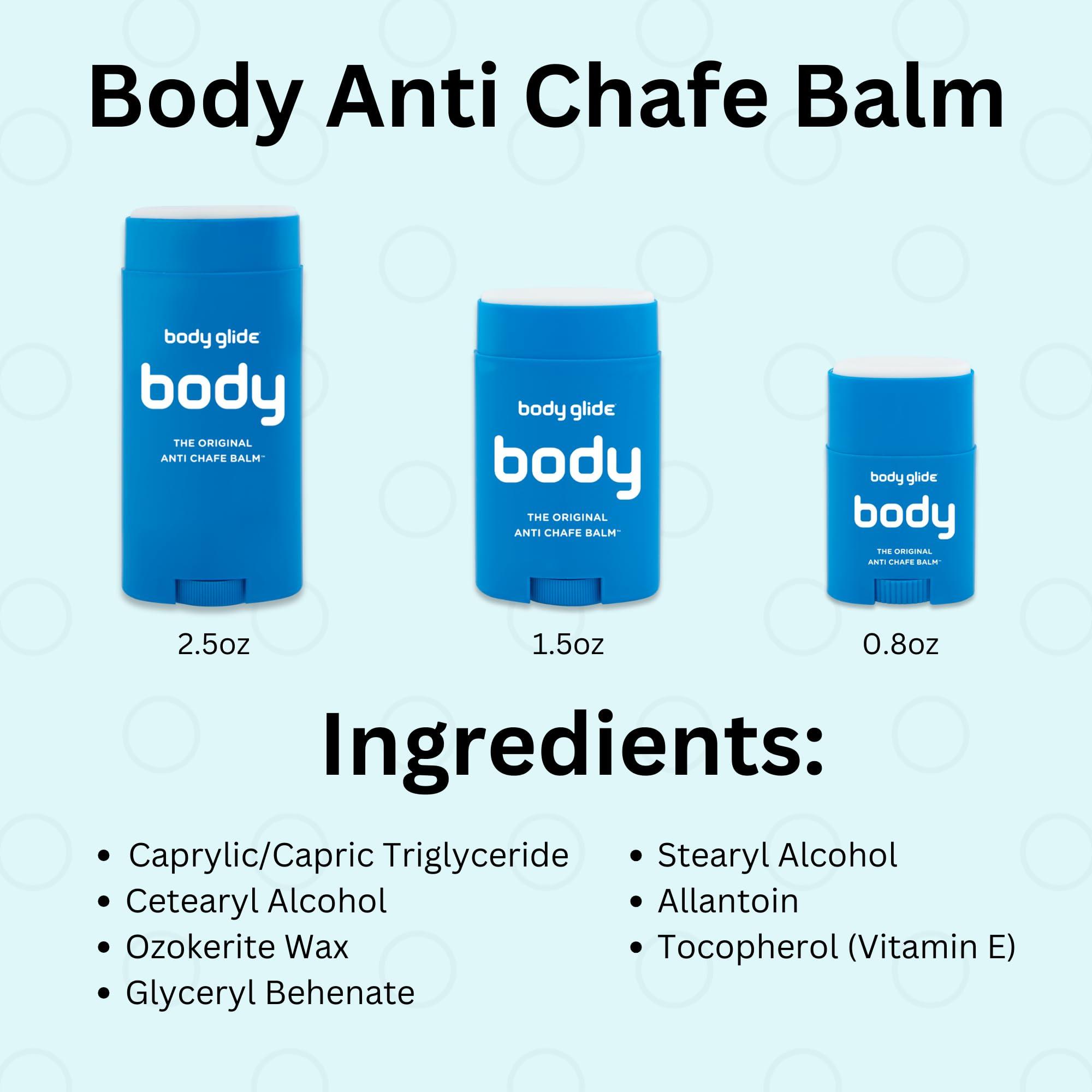Body Glide Bodyglide Original Anti-Chafe Balm (2.5-Ounce)(Packaging May Vary)