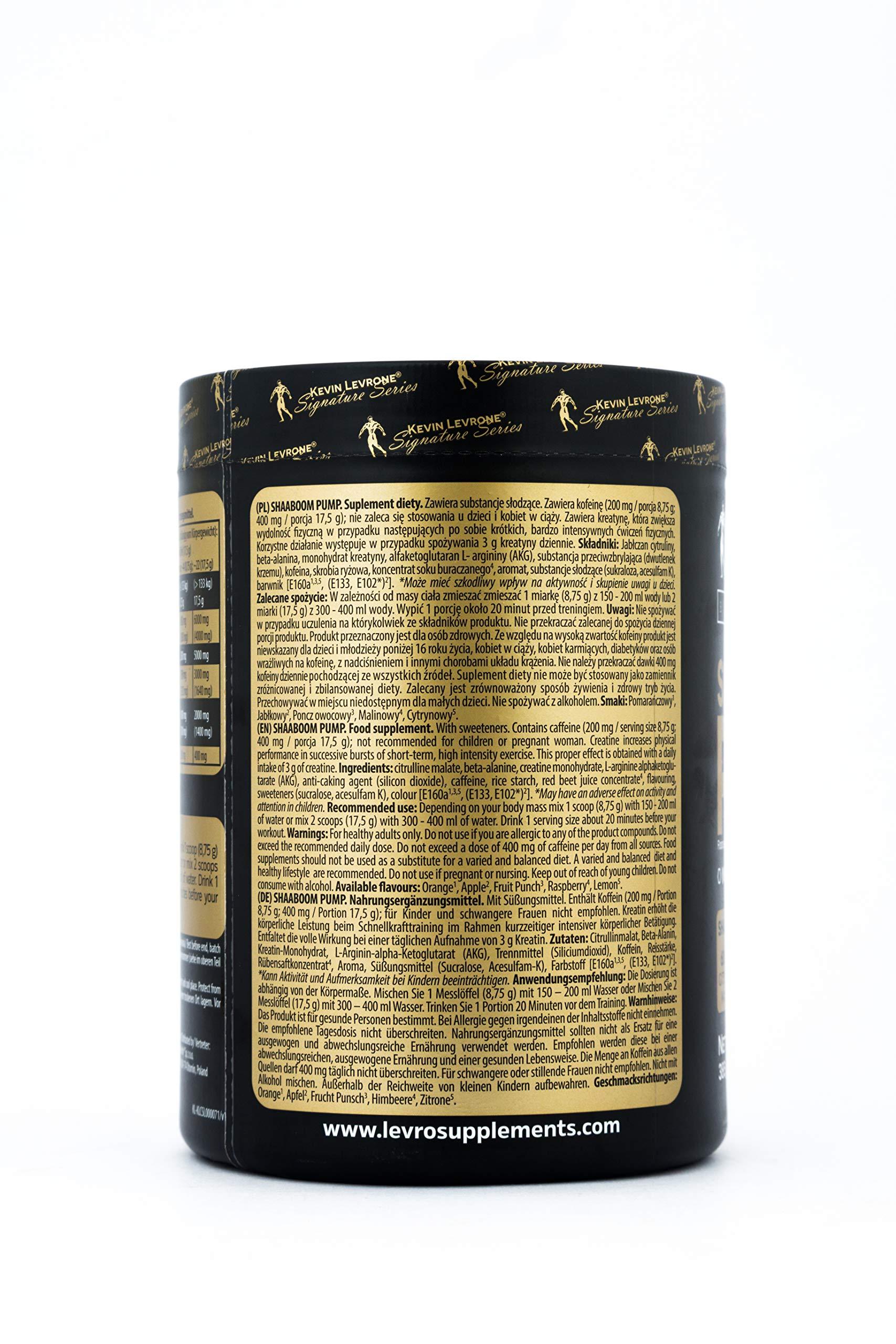 KEVIN LEVRONE Kevin Levrone Signature Series Shaboom Pump 385 gms (Apple)