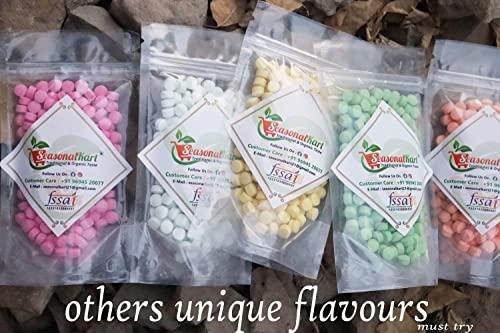 Seasonal Kart Seasonal Kart Regular White Candy| Mint Flavour Chatpati Edible White Regular Mint Goli 200 Grams
