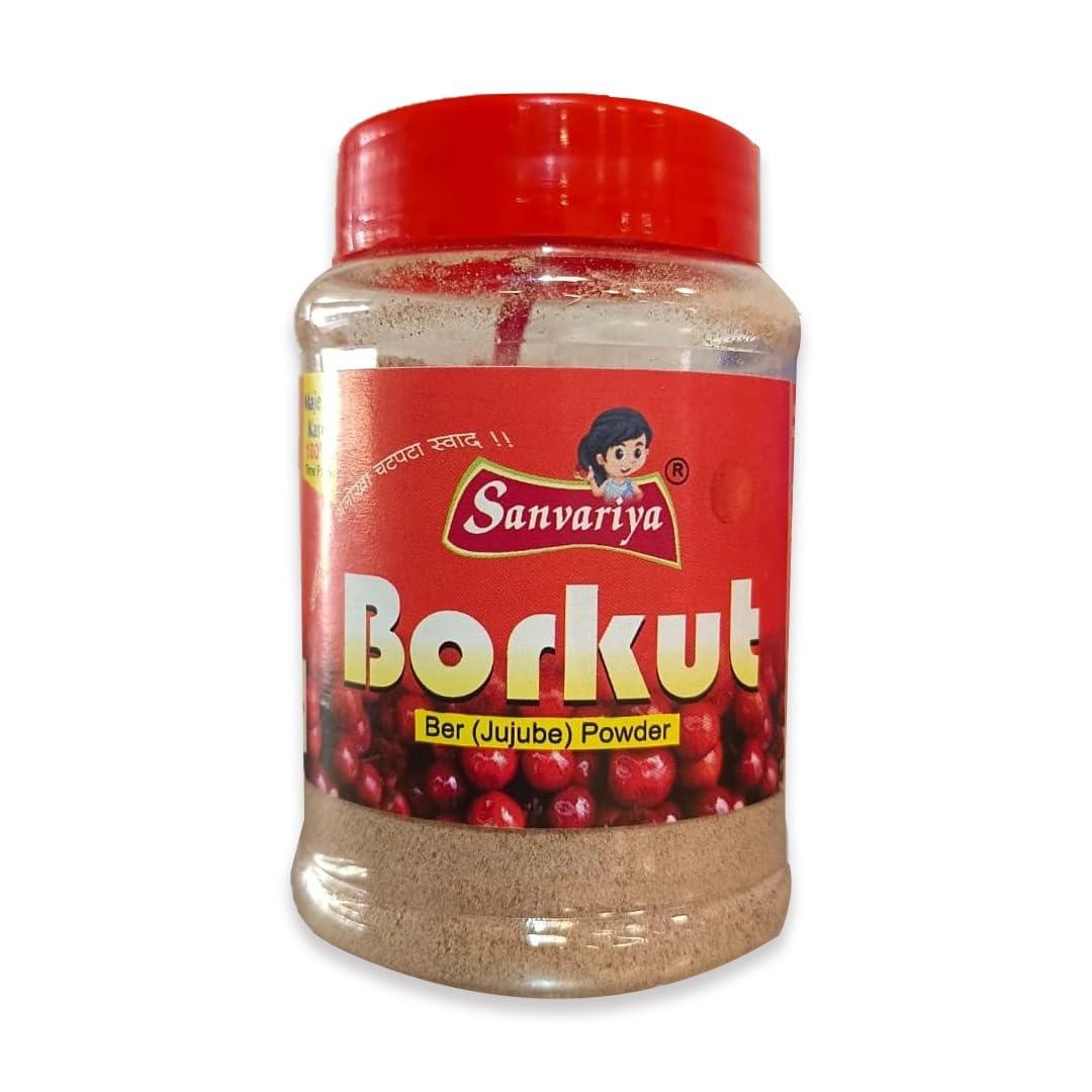 SANVARIYA SANVARIYA Borkut Powder-100% Pure & Natural Indian Gooseberry Powder-Rich In Vitamin C-Boosts Immunity, Supports Hair & Skin Health-Superfood For Holistic Wellness & Nutrition