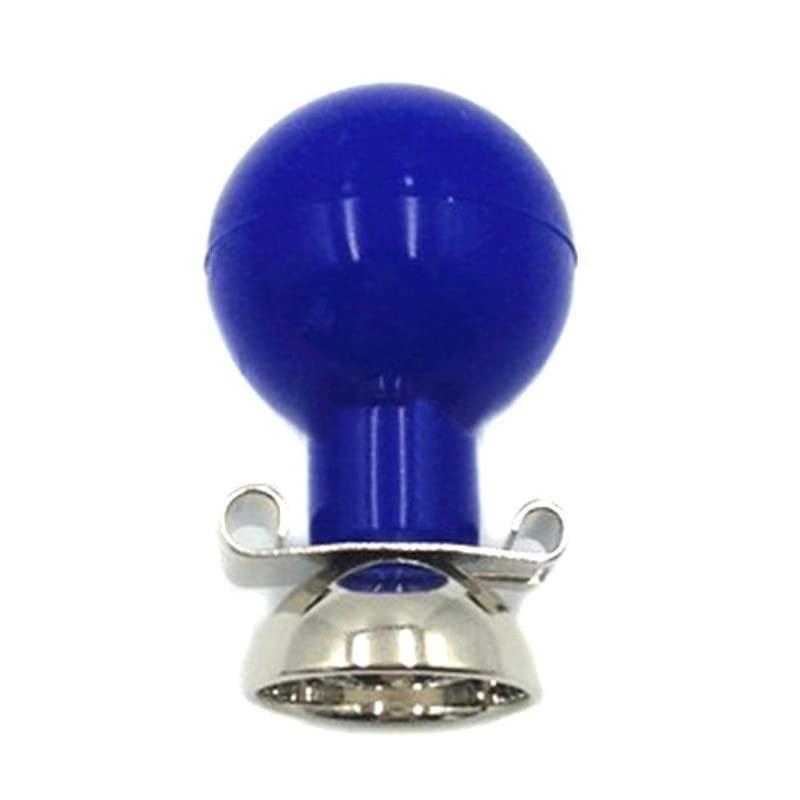 Jetflon Jetflon Chest Suction ECG Bulb Blue Set of 6|Bulb Electrodes for ECG use |ECG Electrode |Latex Free Adult Pack of 6Pcs