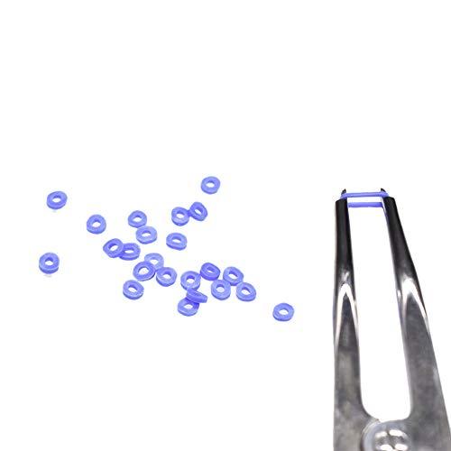 Angzhili 1000pcs/bag Dental Orthodontic Separator Bulk Pack Elastic Orthodontic Separate Ties