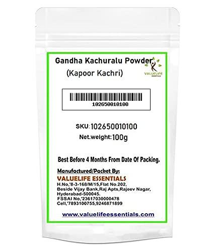 VALUE LIFE Valuelife Gandha Kachuralu Powder/Kapoor Kachri Powder (100g)