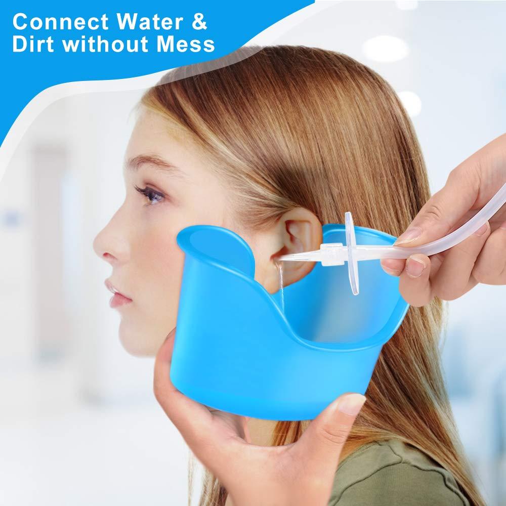 Migleo MIGLEO Ear Wash Basin, Wax Removal Basin Compatible with All Types of Ear Wash Systems