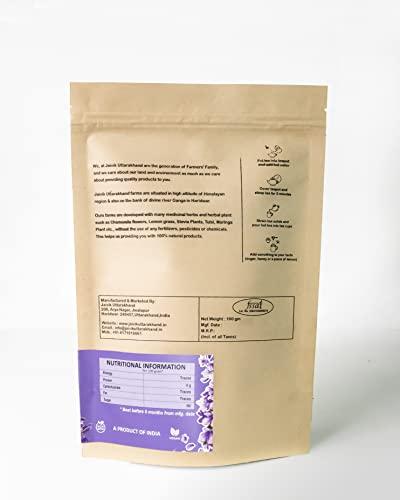 JAIVIK UTTARAKHAND Jaivik Uttarakhand Farm - Lavender Flowers Buds (50 g), Sun Dried Flowers, Lavandula angustifolia