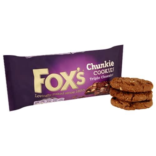 Fox's Biscuit Fox\'s Biscuit Chunkie Cookies, Triple Chocolate, 180 Gram