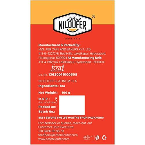 Cafe Niloufer Cafe Niloufer Platinum Tea Powder (100 Grams ) - Goodness Of Rich Taste & Aroma - Assam