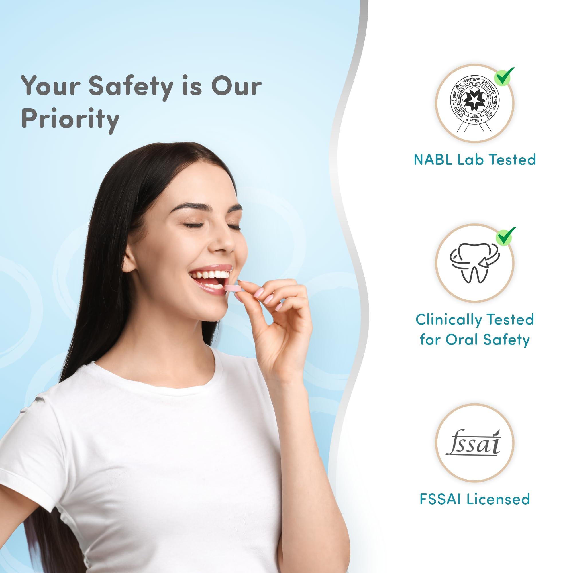 Mylo Mylo Myoinositol Chewable Tablets for PCOS & PCOD (Strip of 10, Pack of 3)| Fights PCOS/PCOD Symptoms | Improves Cognitive Function | Clinically Tested