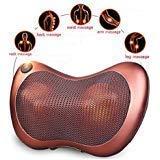 GETZET GETZET Car Massager Electric Pillow Personal Back Pain Relief, Neck Back Massager Full Body Anti-Stress Pain Relief Massager Pillow with 8 Ball For Home Office.