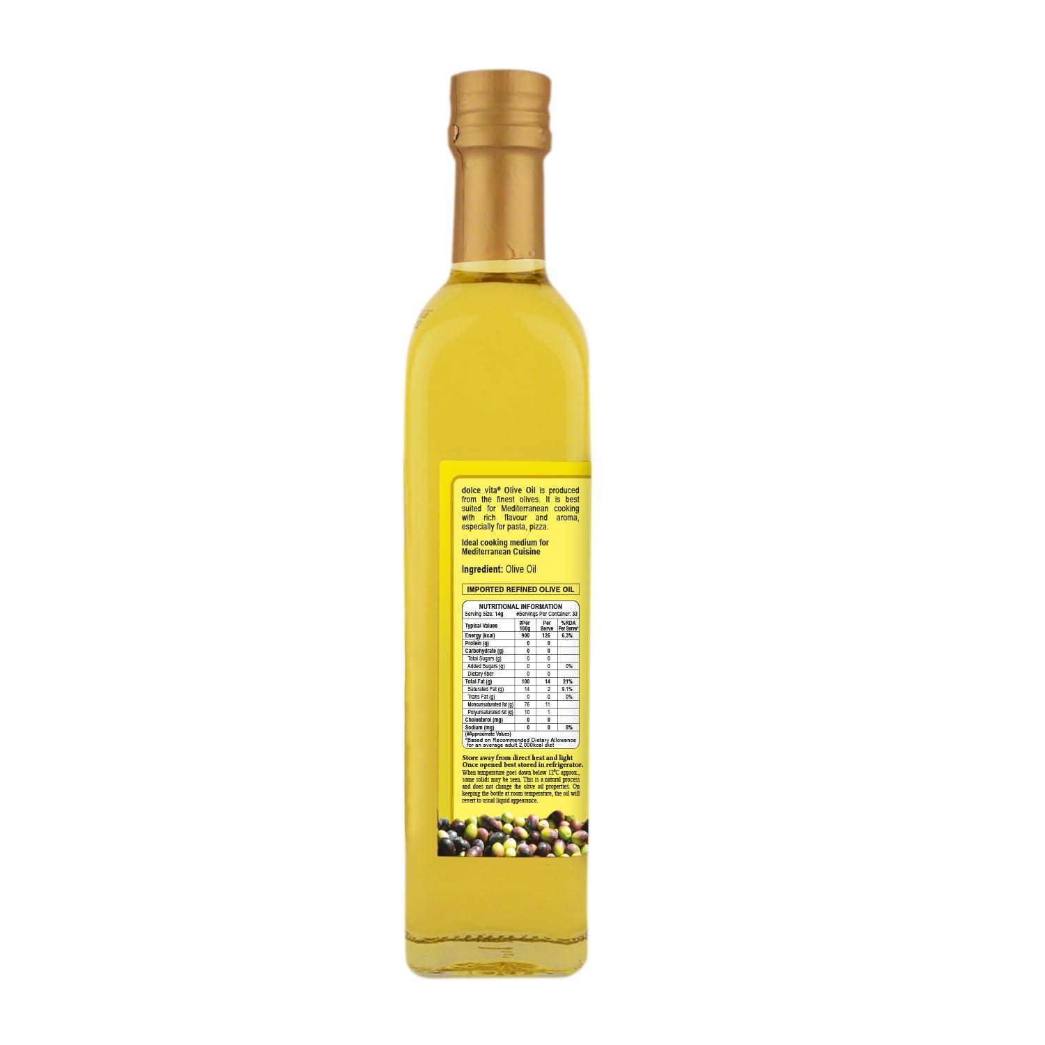Dolce Vita Dolce Vita Italian Pure Olive Oil, 500ml