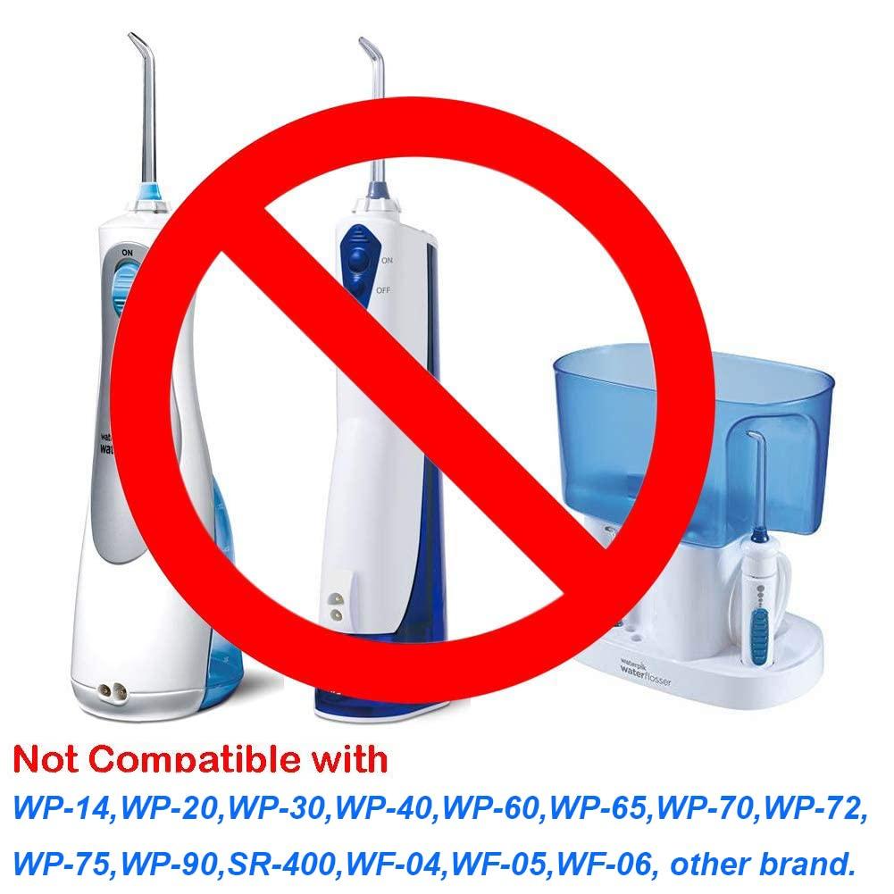 Ronsit Replacement Orthodontic Tips Compatible with Waterpik Water Flossers and Other Brand Oral Irrigators (4-pack)