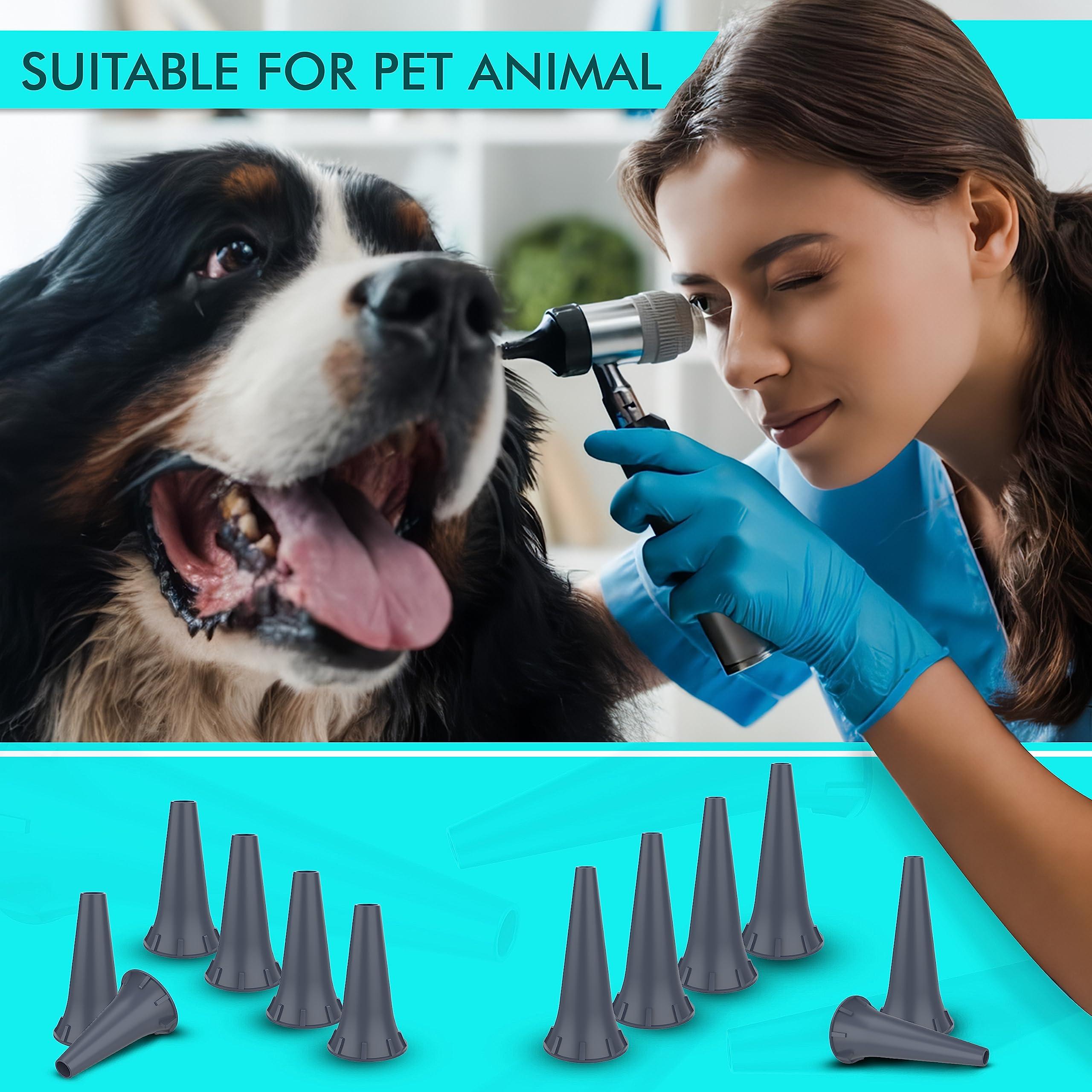 OTICA 2.5 mm And 4 mm Disposable Otoscope Tips For K.A.W.E, Ries-Ter And H.E.I.N.E Compatible Otoscopes Ear Specula 06-06 Units Total 12 Tips (12)