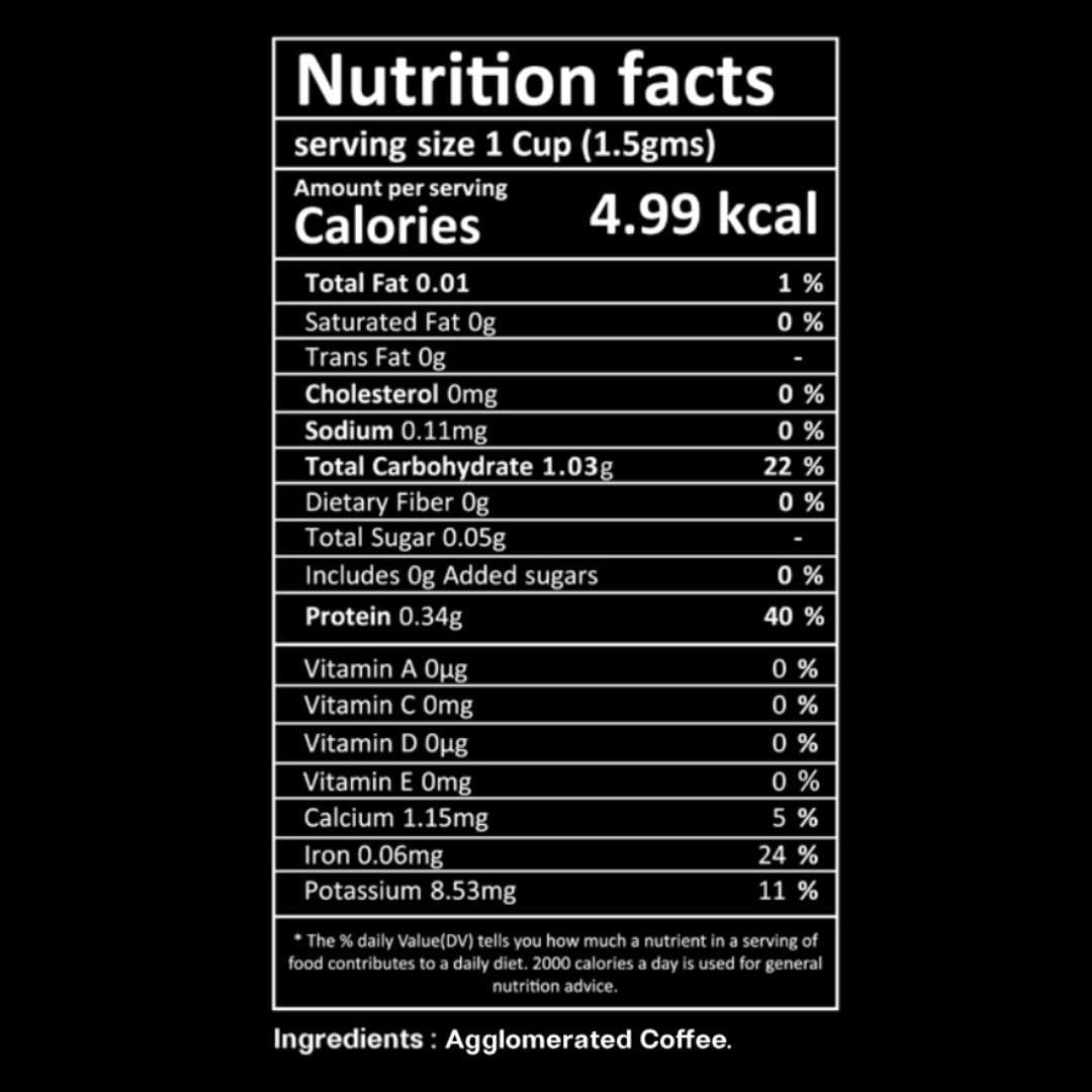 DYNE Dyne Instant Coffee (Robust Strong Coffee) | 70 Grams | Premium Arabica Beans | Premium Strong Coffee | Hot & Cold Coffee | Strong Coffee | Dark Roast | Instant Coffee