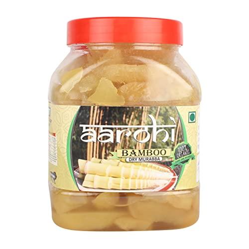 Aarohi Aarohi Organic Homemade Natural Bamboo Murabba Bans ka Murabba (900 Gram)