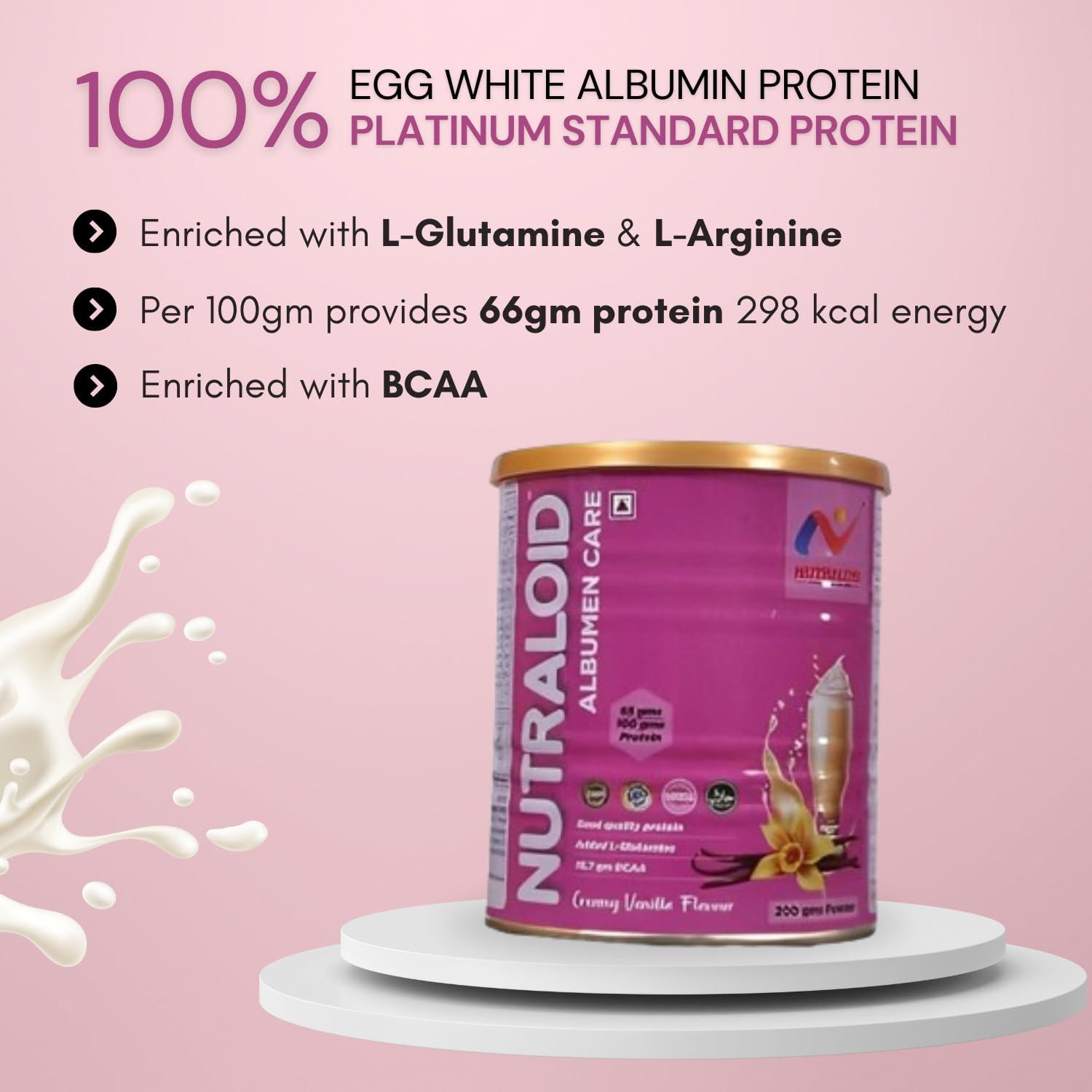 NUTRALOID NUTRALOID ALBUMENCARE PROTEIN POWER [Egg white powder].