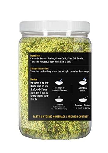 AGRI CLUB Sandwich Chutney Powder 400gm (Pack of 2) Each 200gm | Instant Ready Mix Chutney | Agri Club