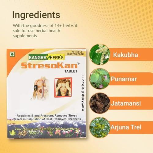 KANGRA HERB Kangra Herb\'s Stresokan Tablet (40 Tabs)