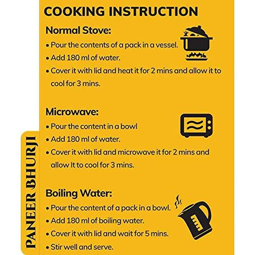 BOWLFUL BowlFul Paneer Bhurji, 70 GMS, Protein Rich Paneer with Spices and Vegetables. 100% Natural, Freeze Dried Food
