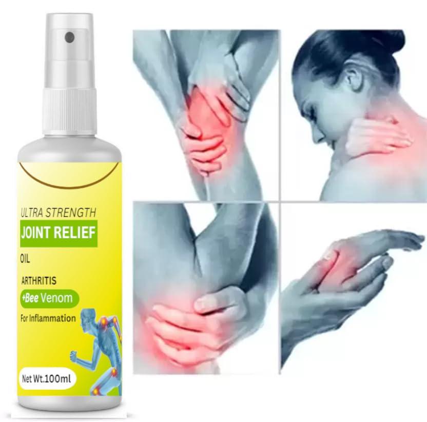 AB Company Bee venom Ultra Joint Pain Relief Spray, Anti-Inflammatory, Relieves Joint Pain and Muscle Oil Spray 100ml