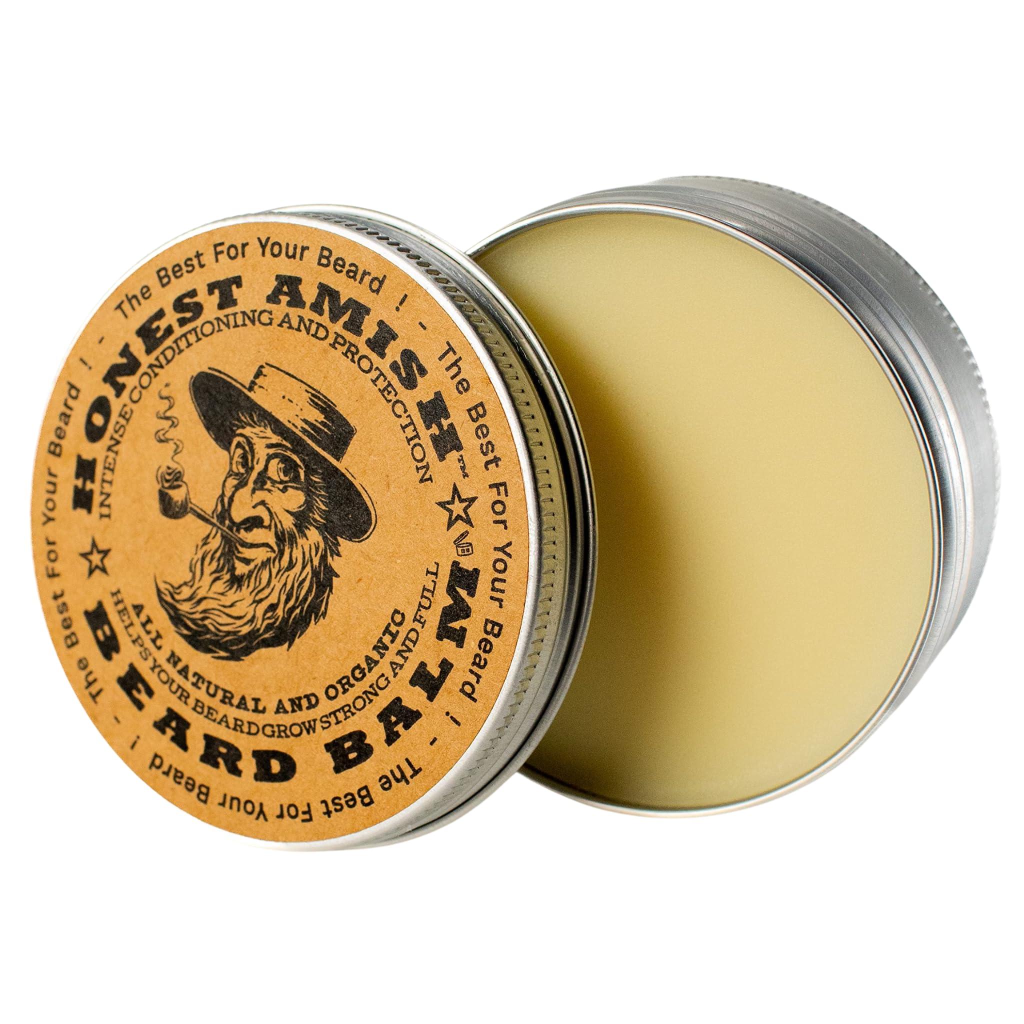 Honest Amish Honest Amish Beard Balm - New Large 4 Oz Twist Tin