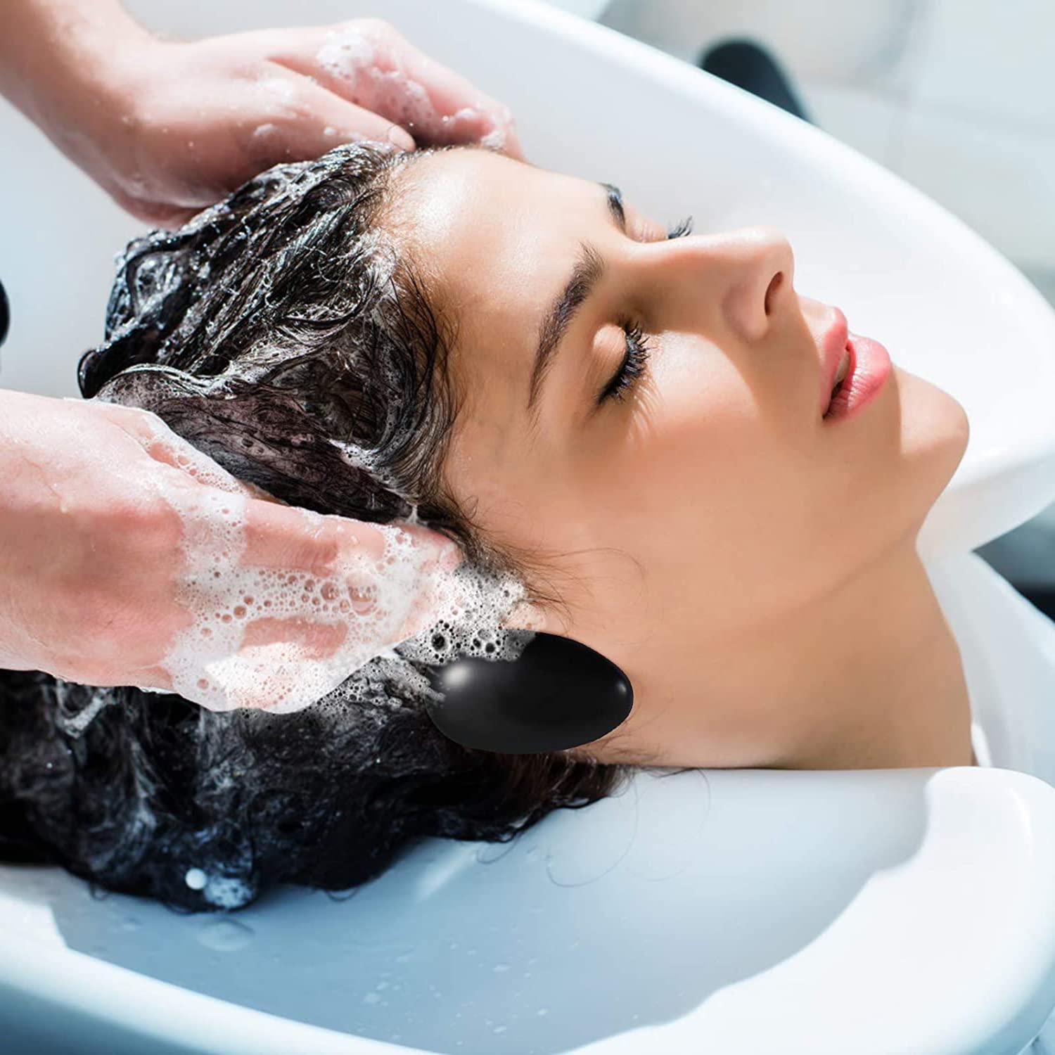 BowieMall Bowiemall Ear Covers for Hair Dye Coloring Ear Cover Pads Shield Protector Earmuff Ear Caps Hair for Salon Coloring Hair