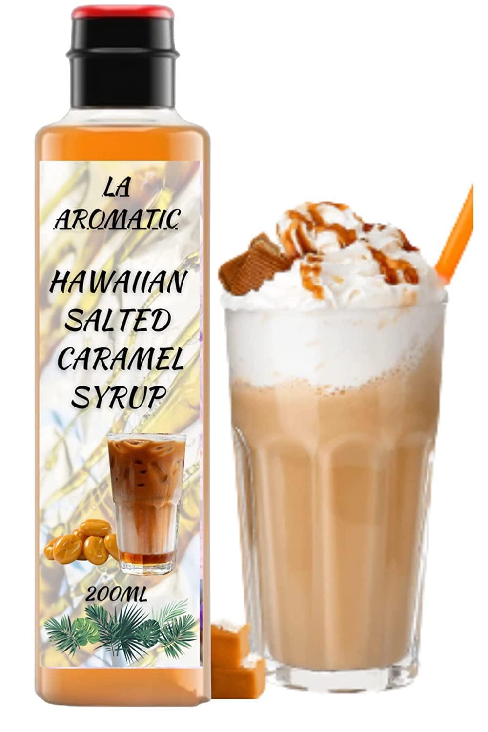 LA AROMATIC La Aromatic Hawaiian Salted Caramel Syrup-Mocha Coffee Syrup-200ml