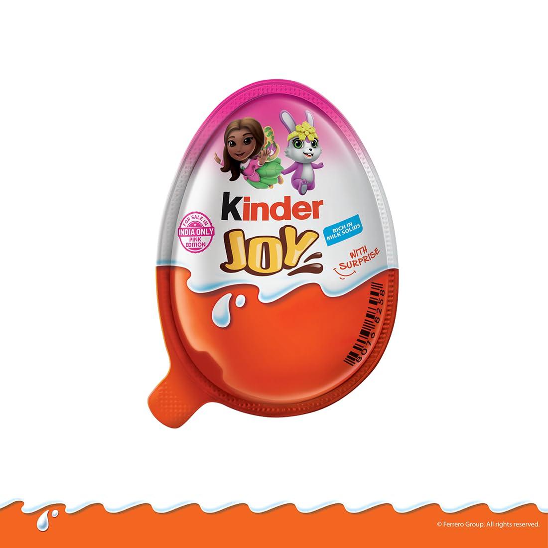 Kinder Joy Kinder Joy Chocolates For Girls, 24 Pieces, 480 Grams