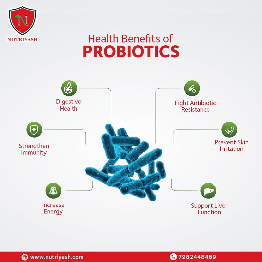 Nutriyash Nutriyash Probiotic Green Tea Lemon | 20 sachets, each sachet 2 grams, 100% Pure and Natural, Preservatives Free, Artificial Flavor Free, Sugar Free