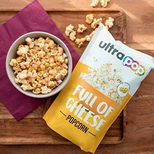 DD SHAH ULTRAPOP Cheese Flavoured Popcorn | New & Trendy Flavours | Ready To Eat Popped Popcorn | Healthy & Premium Snack (Pack of 24)