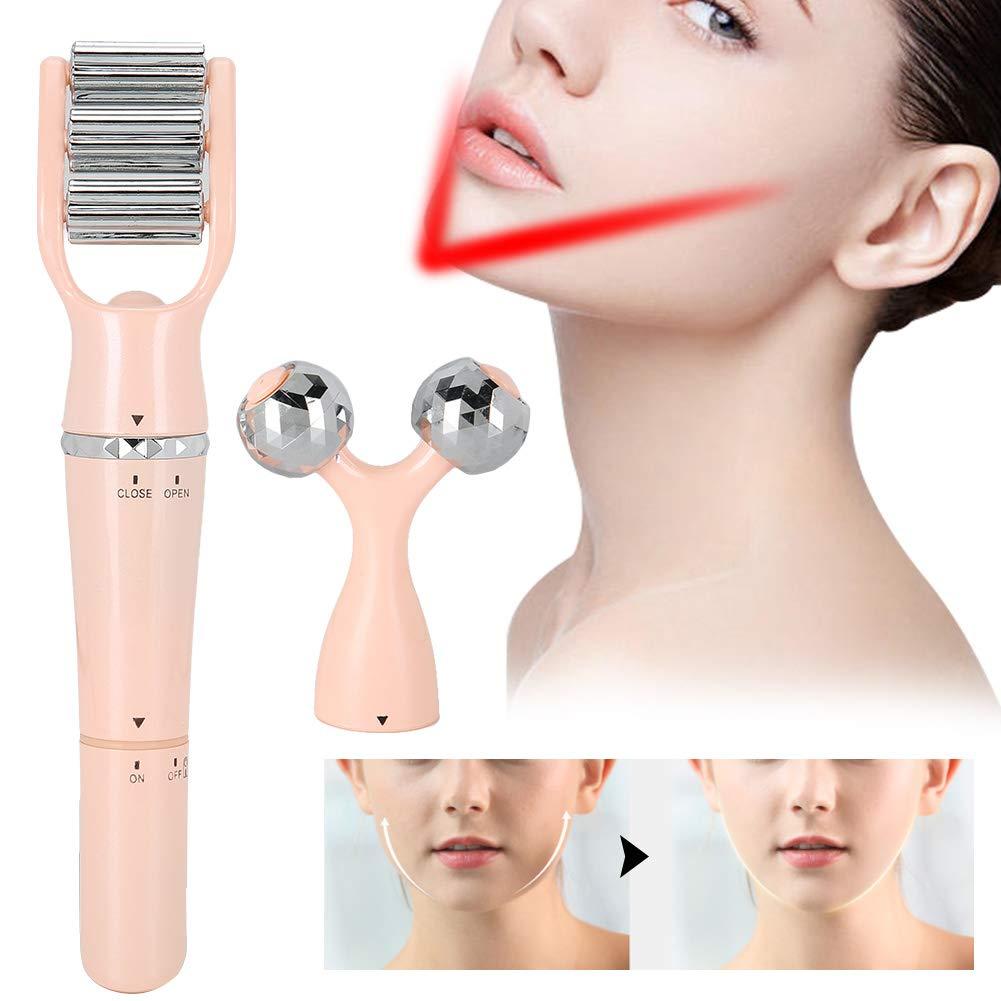 Jingyig Face Beauty Roller Face Massage Roller, V Face Massager, Lifting for Face Tightening Eye