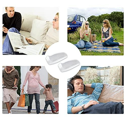 Zinyakon Zinyakon Gel Bunion Pads and Protectors, 12 Packs of Bunion Guards for Big Toe Cushion, Bunion Shields for Bunion Pain Relief, Reduce Bunion Pain from Rubbing