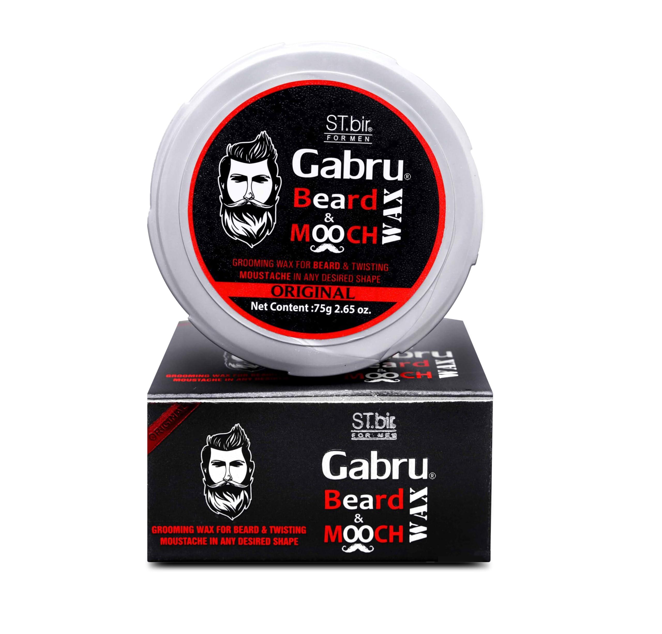 ST bir ST.bir Gabru Beard and Mooch Wax pack of 3