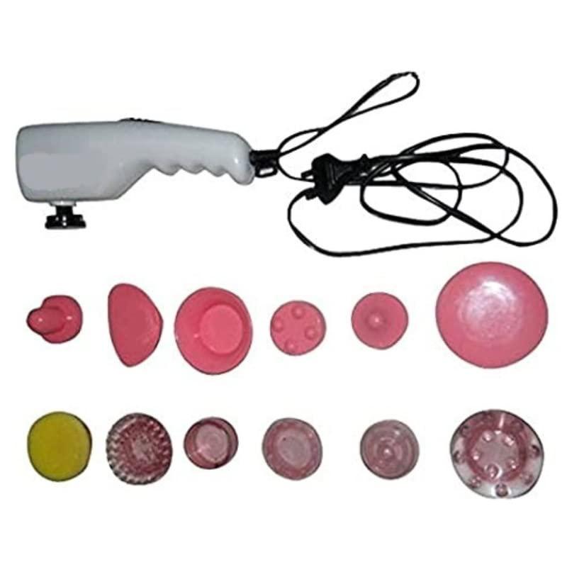 Drumstone Drumstone Atom Electric Handheld Full Body Massager with 3 Massage Heads & Variable Speed Settings for Pain Relief and Relaxation, Back, Leg & Foot,
