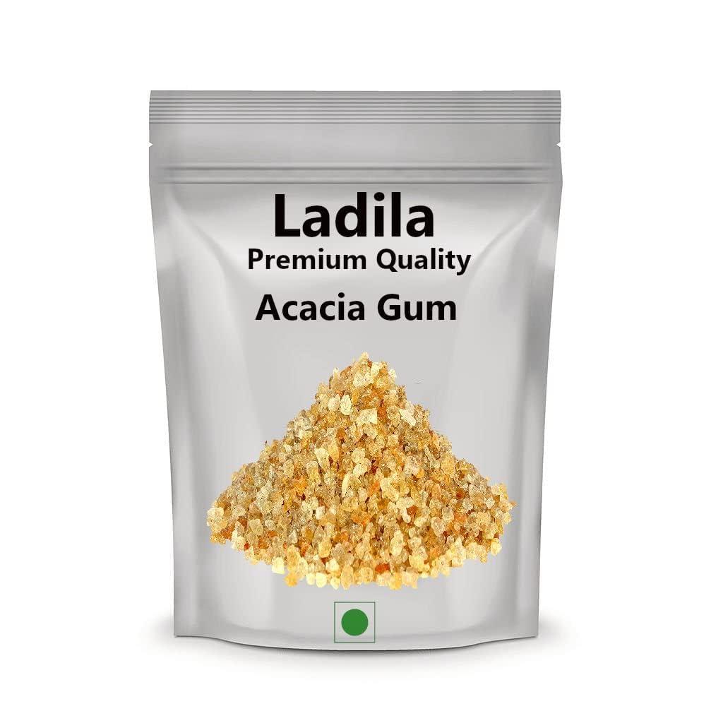LADILA LADILA Acacia Edible Gum | Babool Gond for Ladoo | Kikar, Dink,Gum Arabic | 100% Authentic, Food Grade, Pure & Fresh (900gm)