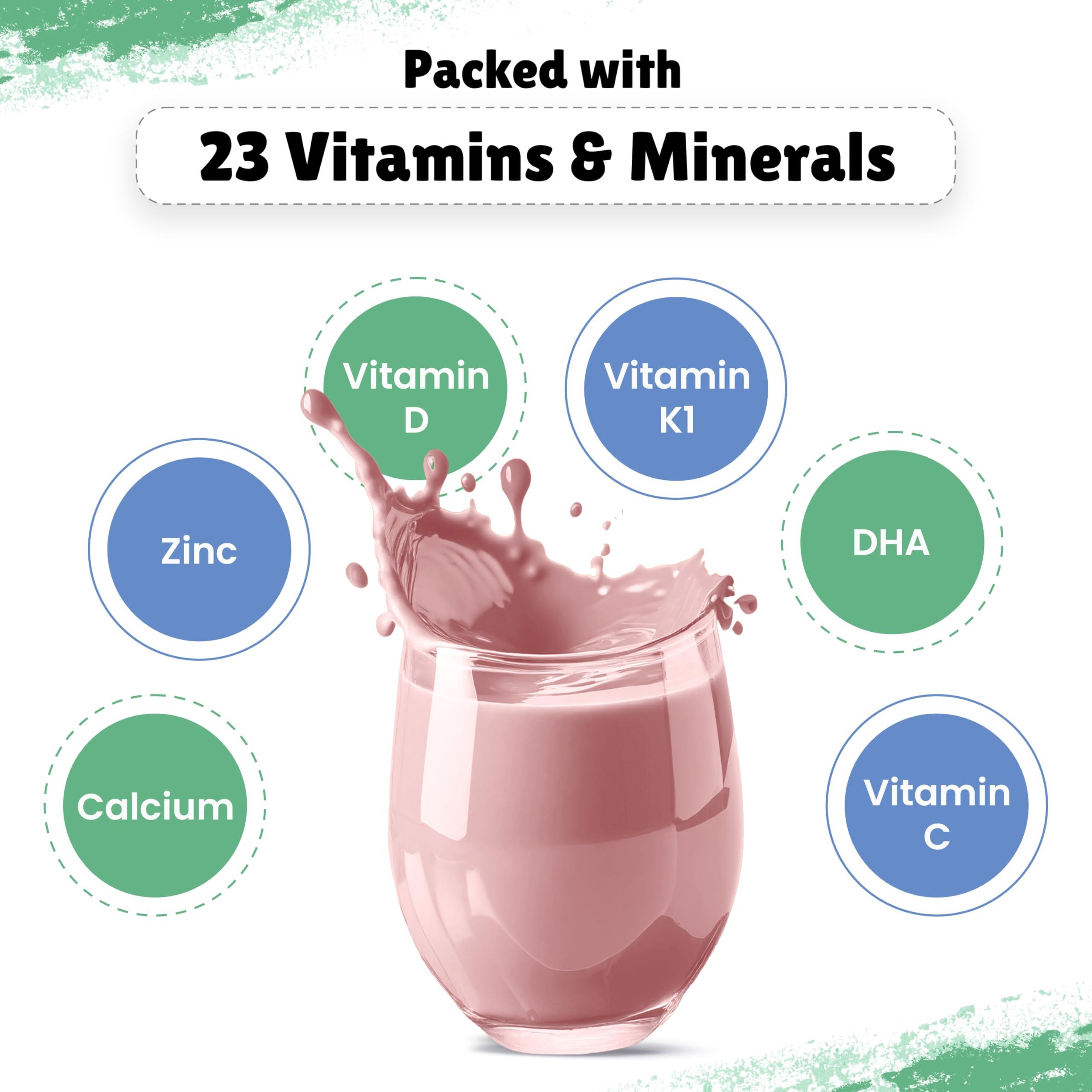 Little Joys Little Joys Nutrimix Nutrition Powder 350g | 2-6 Years | No Refined Sugar | Supports Healthy Growth & Boosts Immunity | With Ragi, Bajra, Almonds & Oats | Strawberry Flavour