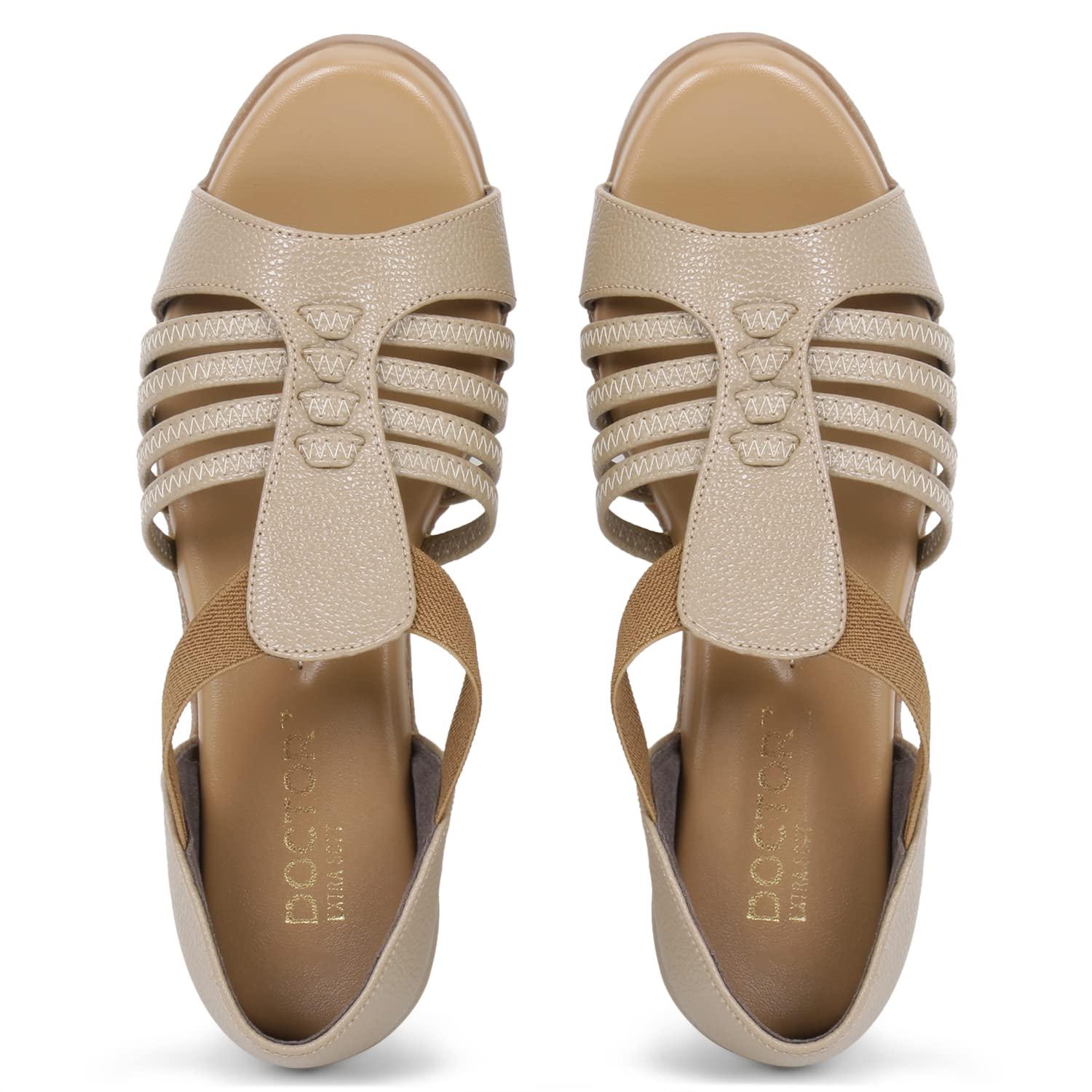 DOCTOR EXTRA SOFT DOCTOR EXTRA SOFT Women\'s Sandals Care Orthopaedic Diabetic Daily Use Dr Sole Footwear Casual Stylish Chappals Slippers for Ladies & Girl\'s 535