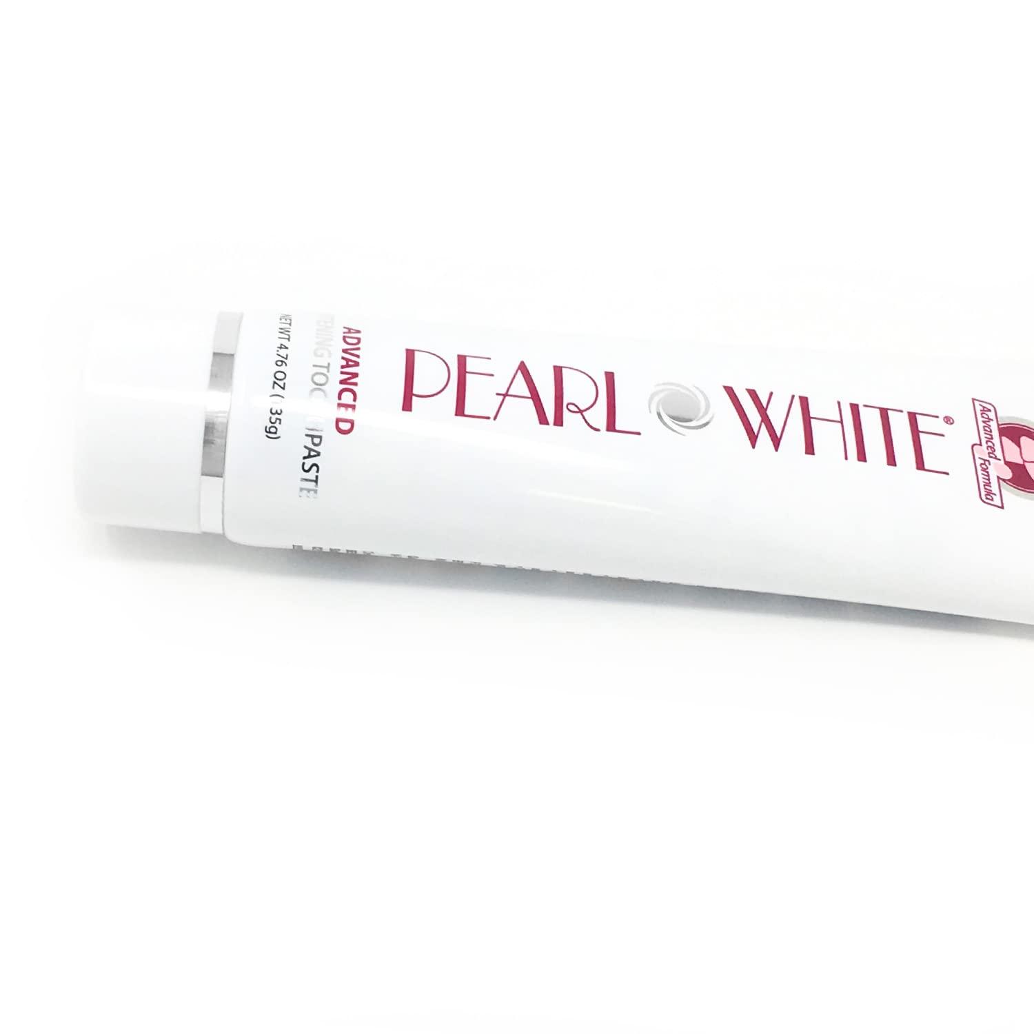 BEYOND International Inc BEYOND Pearl White Whitening Toothpaste (Advanced, New Standard: 4.76 oz / 135 g)