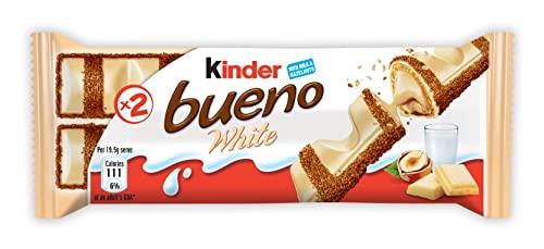 Kinder Bueno Kinder Bueno White Chocolate with Hazelnut (Pack of 3)*39g